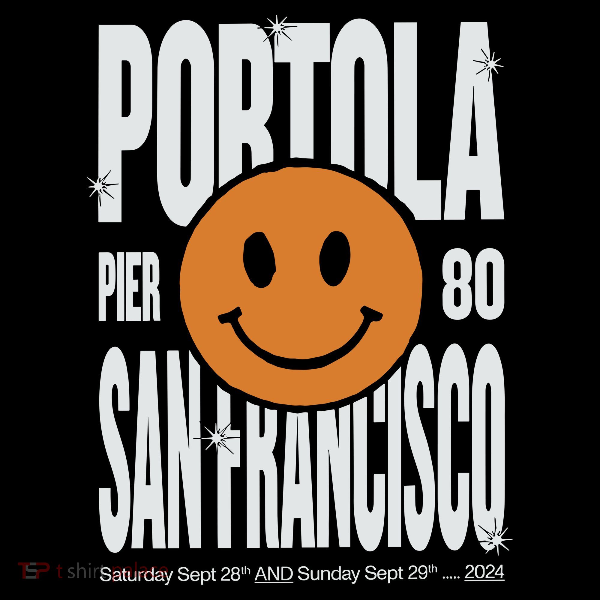 Portola San Francisco Pier 80 Lineup 2024 Baby Bodysuit