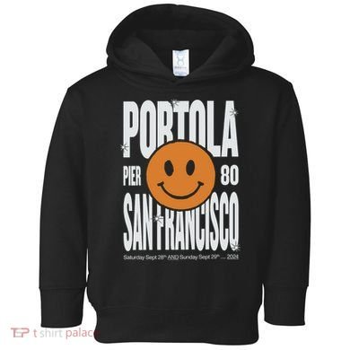 Portola San Francisco Pier 80 Lineup 2024 Toddler Hoodie