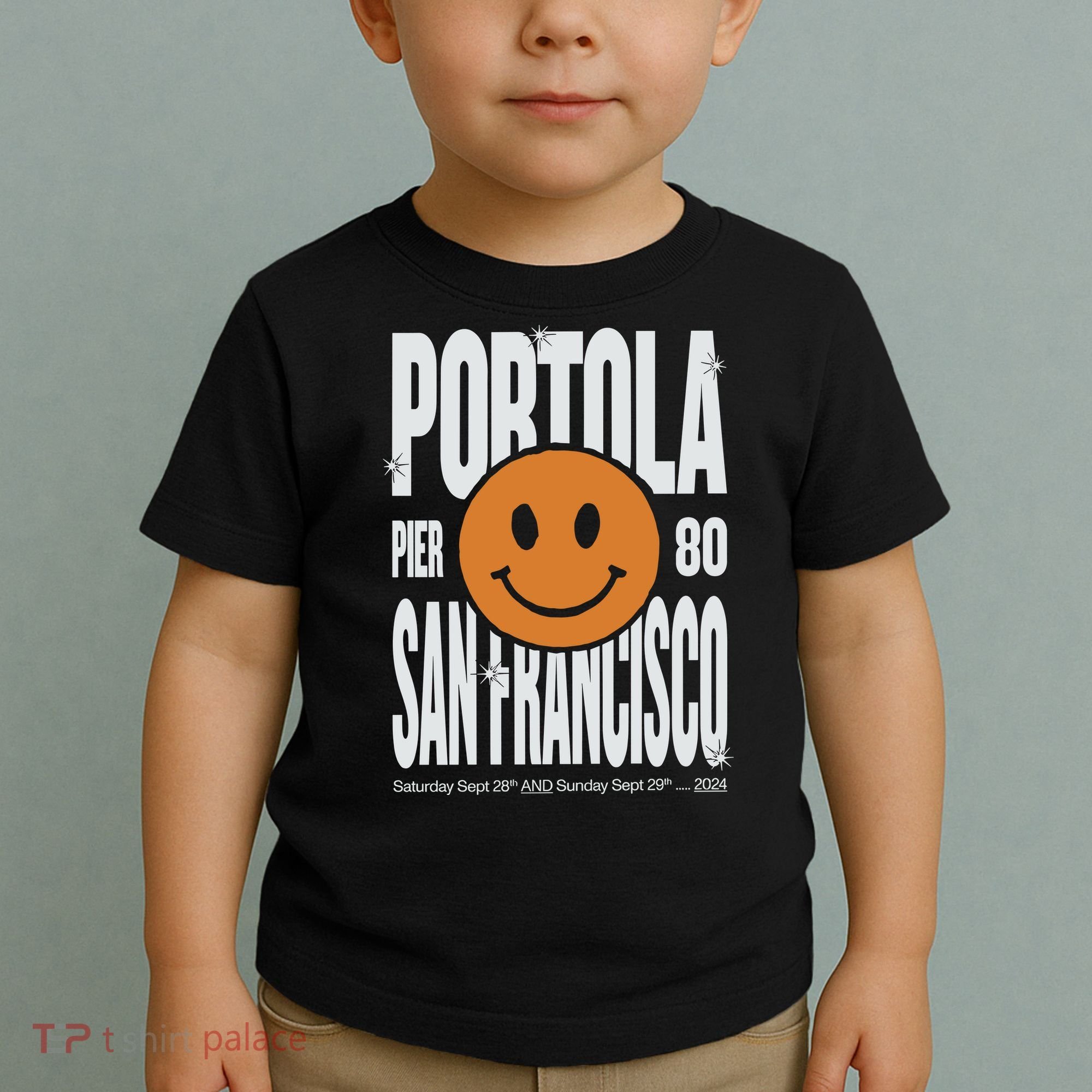Portola San Francisco Pier 80 Lineup 2024 Toddler T-Shirt