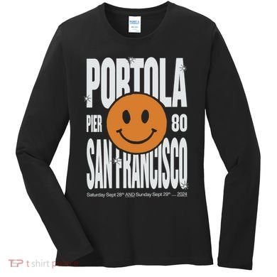 Portola San Francisco Pier 80 Lineup 2024 Women's Long Sleeve Shirt