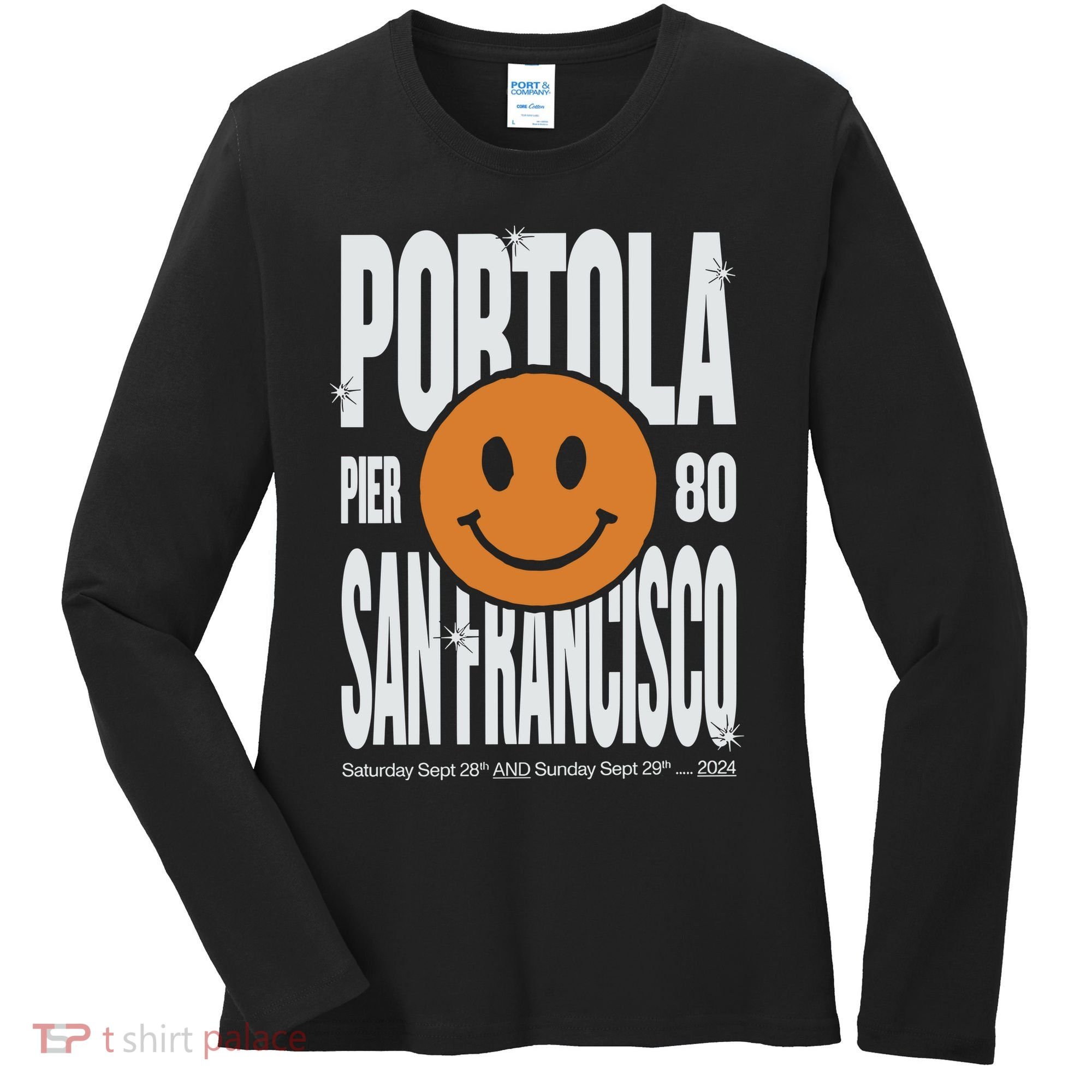 Portola San Francisco Pier 80 Lineup 2024 Women's Long Sleeve Shirt