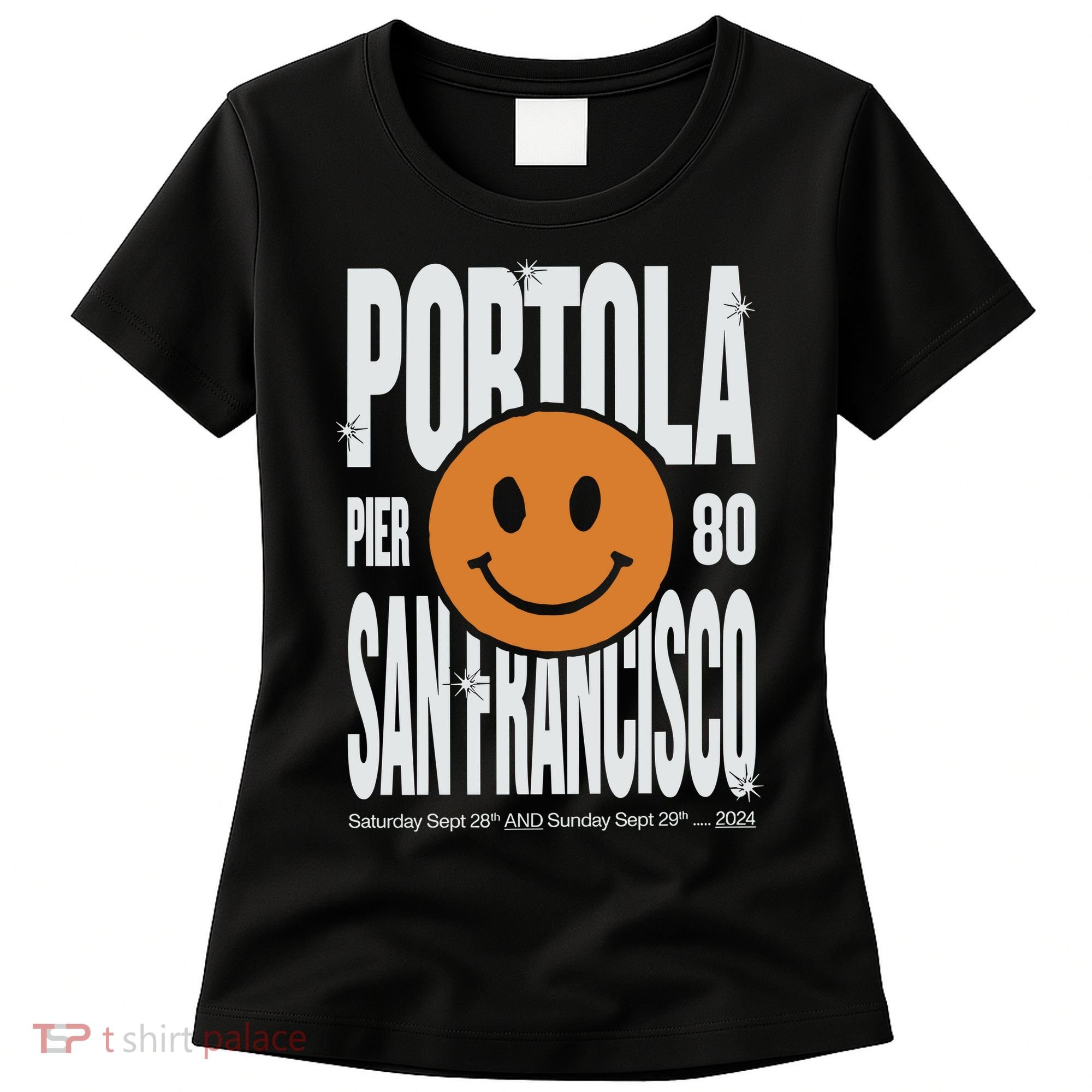 Portola San Francisco Pier 80 Lineup 2024 Women's T-Shirt
