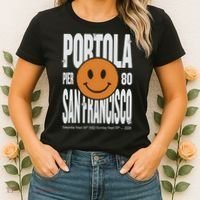 Portola San Francisco Pier 80 Lineup 2024 Women's T-Shirt thumb 2