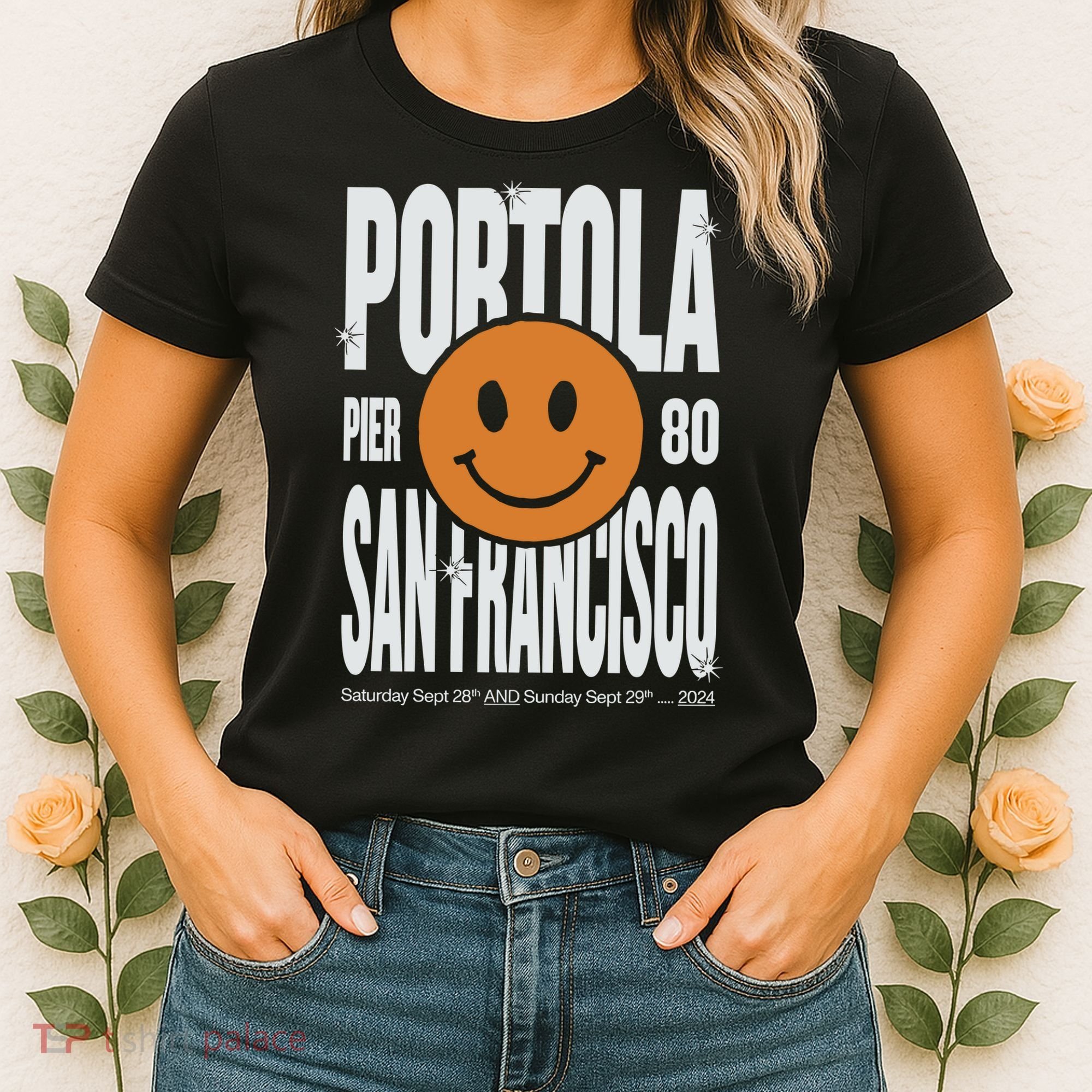 Portola San Francisco Pier 80 Lineup 2024 Women's T-Shirt