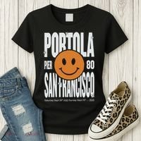 Portola San Francisco Pier 80 Lineup 2024 Women's T-Shirt thumb 3