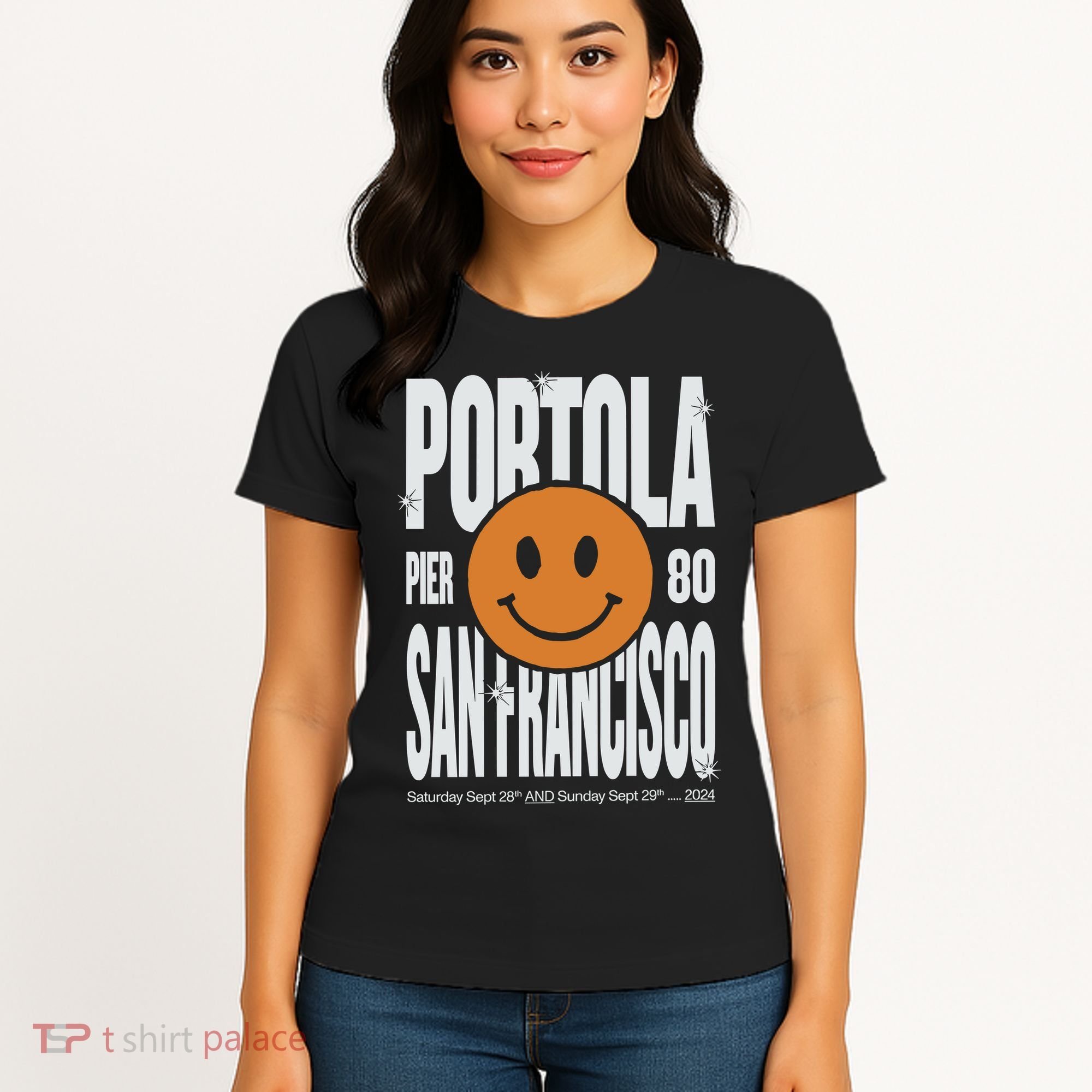Portola San Francisco Pier 80 Lineup 2024 Women's T-Shirt