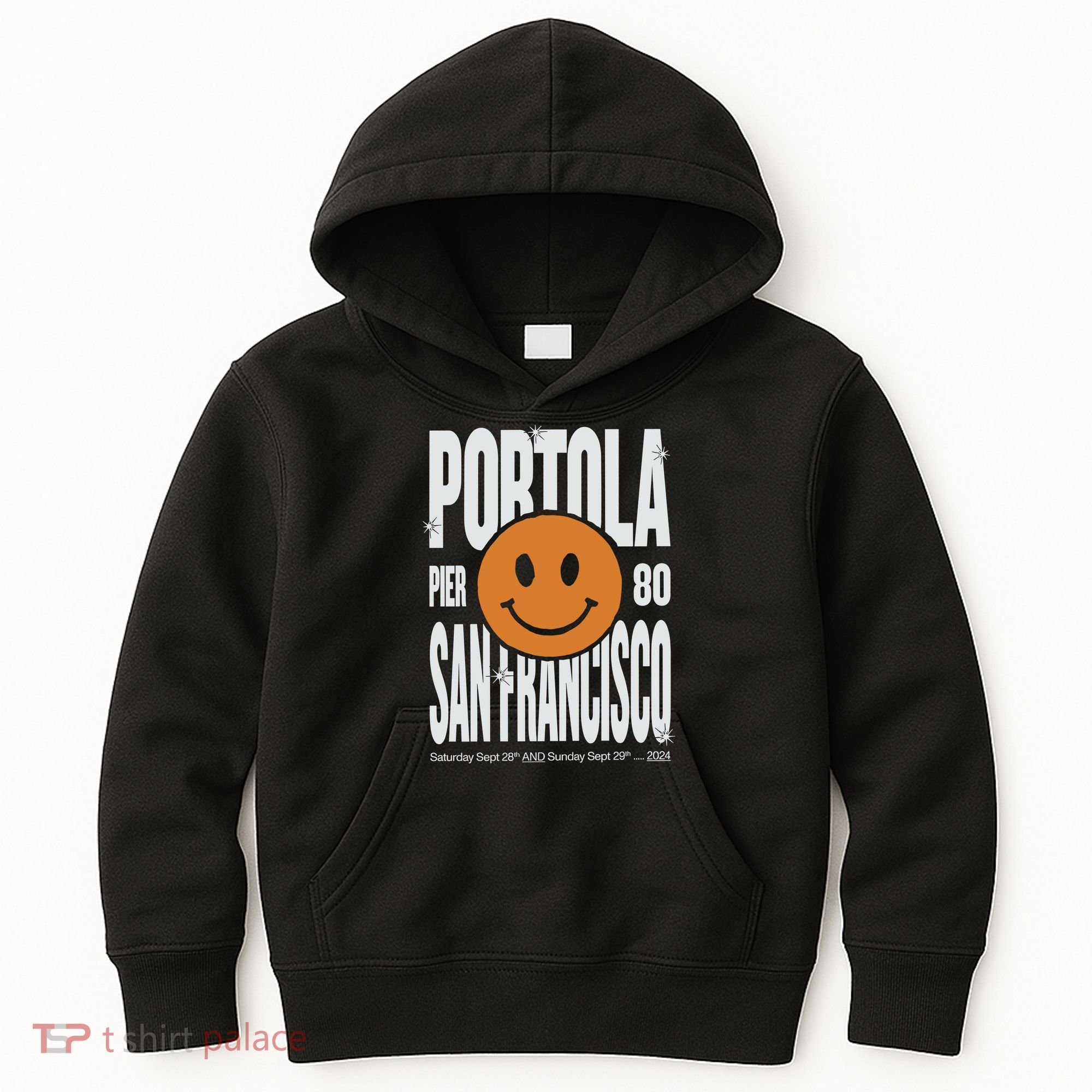 Portola San Francisco Pier 80 Lineup 2024 Kids Hoodie