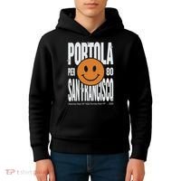 Portola San Francisco Pier 80 Lineup 2024 Kids Hoodie thumb 4