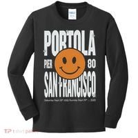 Portola San Francisco Pier 80 Lineup 2024 Kids Long Sleeve Shirt thumb 0