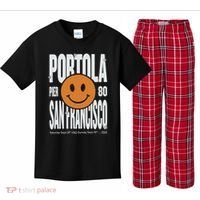 Portola San Francisco Pier 80 Lineup 2024 Kids Plaid Pajama Set thumb 0