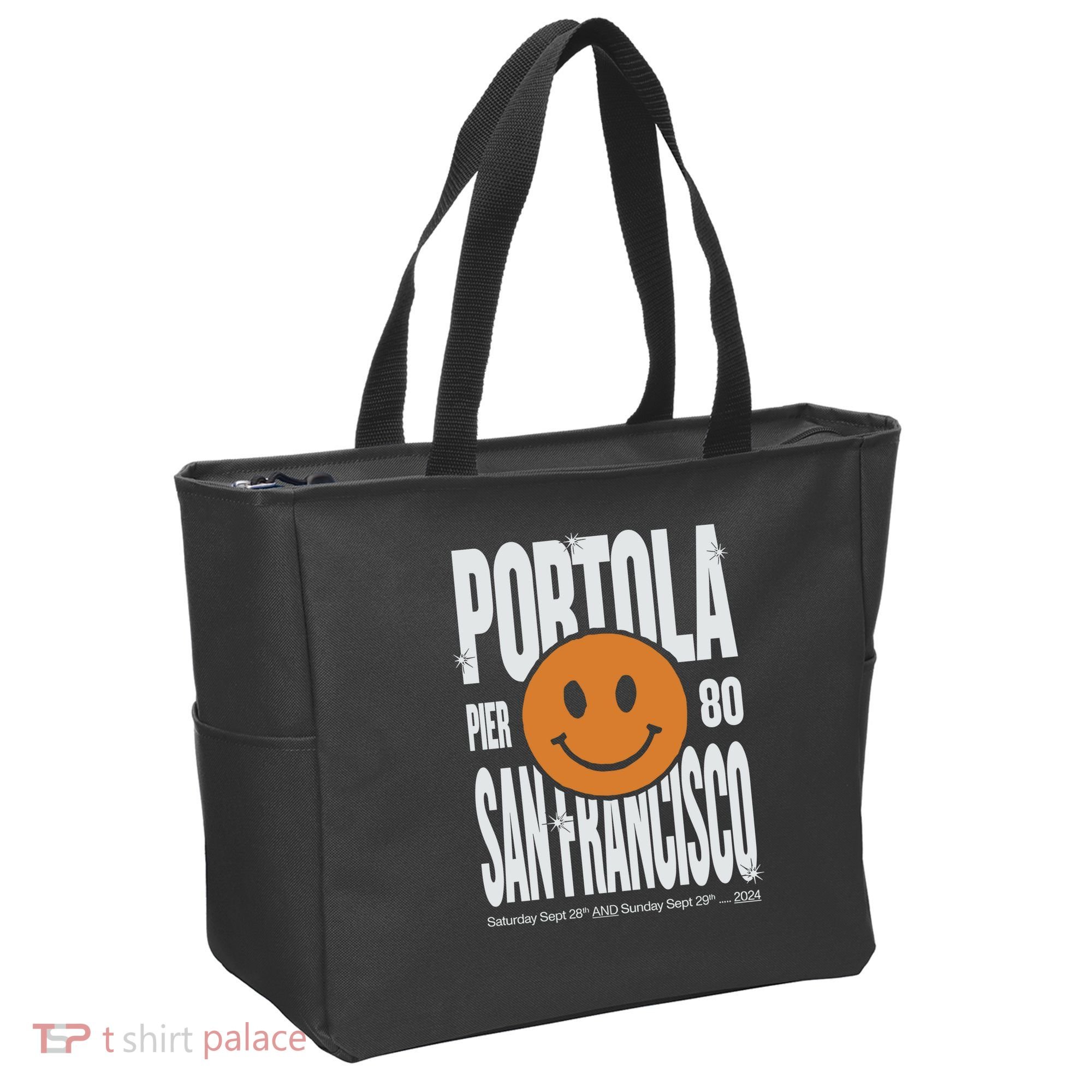 Portola San Francisco Pier 80 Lineup 2024 Tote Bag