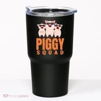 Piggy Squad Funny Pig Shirts For Boy Tumbler thumb 0