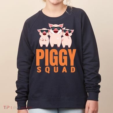 Piggy Squad Funny Pig Shirts For Boy Women's Sweatshirt
