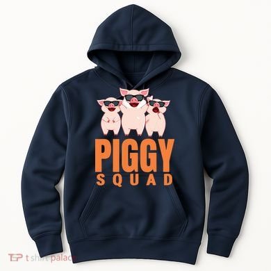 Piggy Squad Funny Pig Shirts For Boy Hoodie