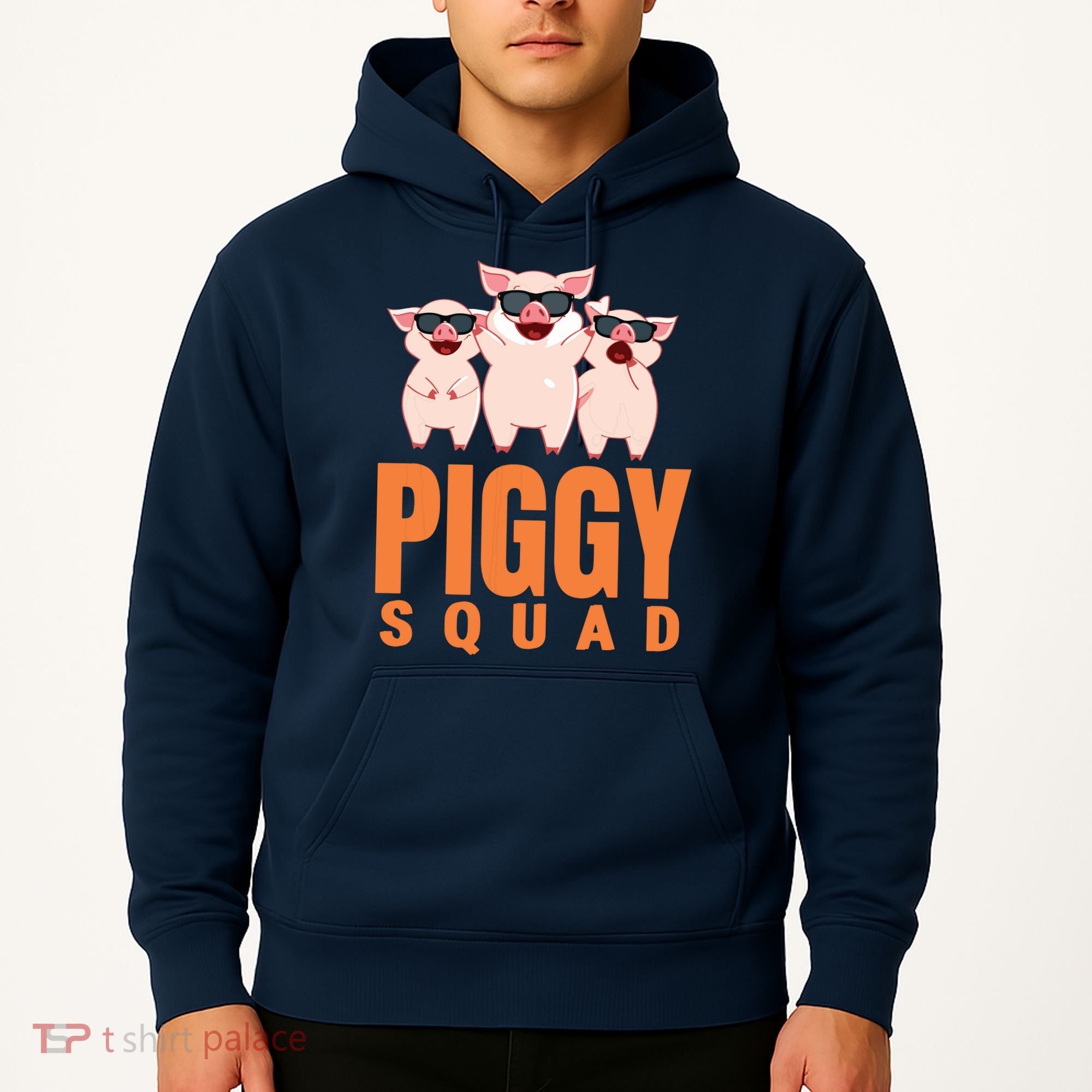 Piggy Squad Funny Pig Shirts For Boy Hoodie
