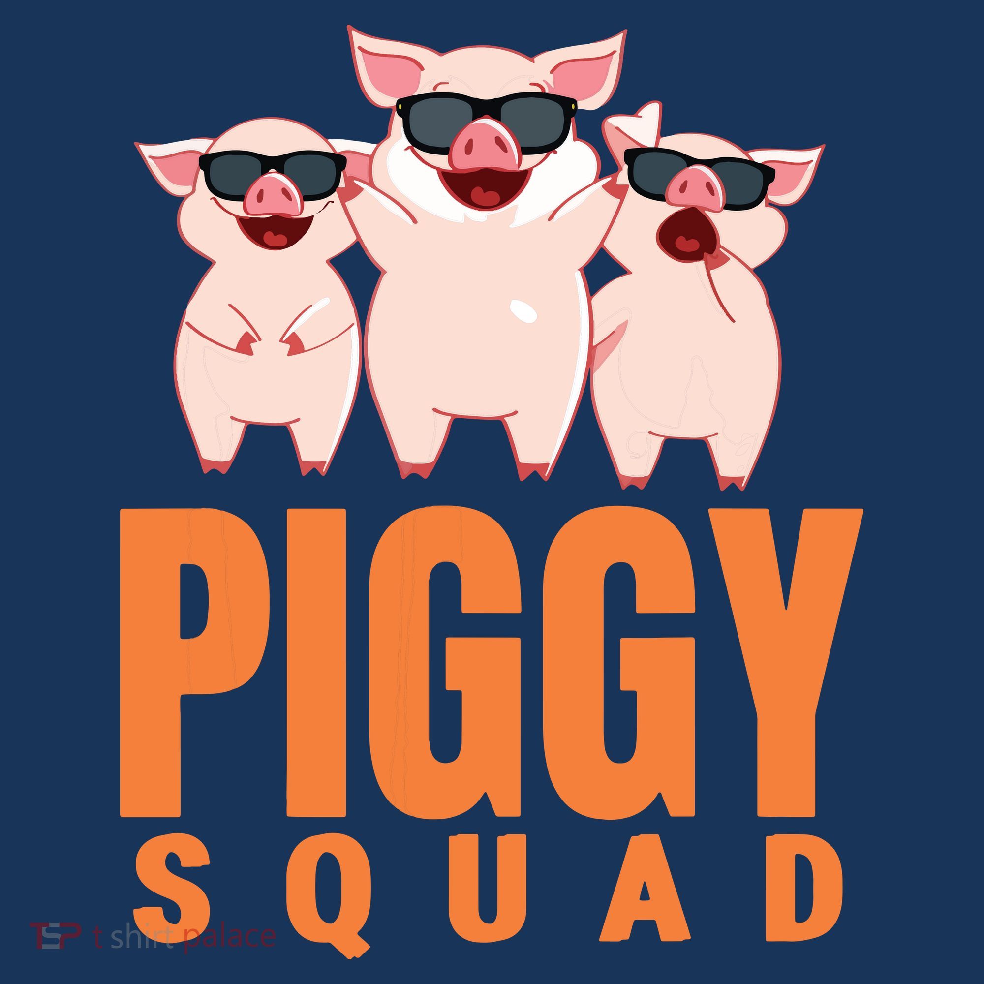 Piggy Squad Funny Pig Shirts For Boy Women's Tank Top