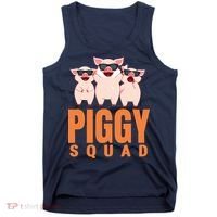 Piggy Squad Funny Pig Shirts For Boy Tank Top thumb 0