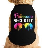 Princess Security Family Mom Dad Birthday Doggie Tank thumb 0