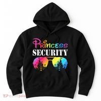 Princess Security Family Mom Dad Birthday Hoodie thumb 0