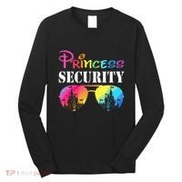 Princess Security Family Mom Dad Birthday Long Sleeve Shirt thumb 0