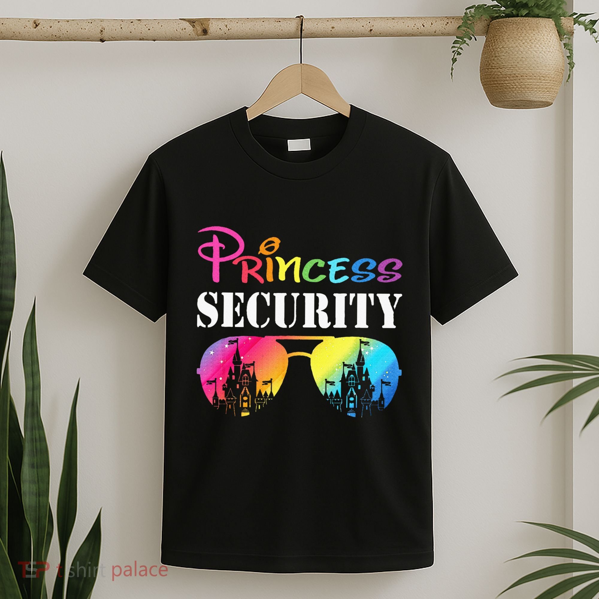 Princess Security Family Mom Dad Birthday T-Shirt