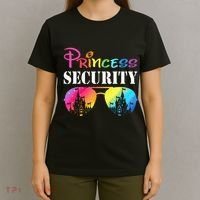 Princess Security Family Mom Dad Birthday T-Shirt thumb 4
