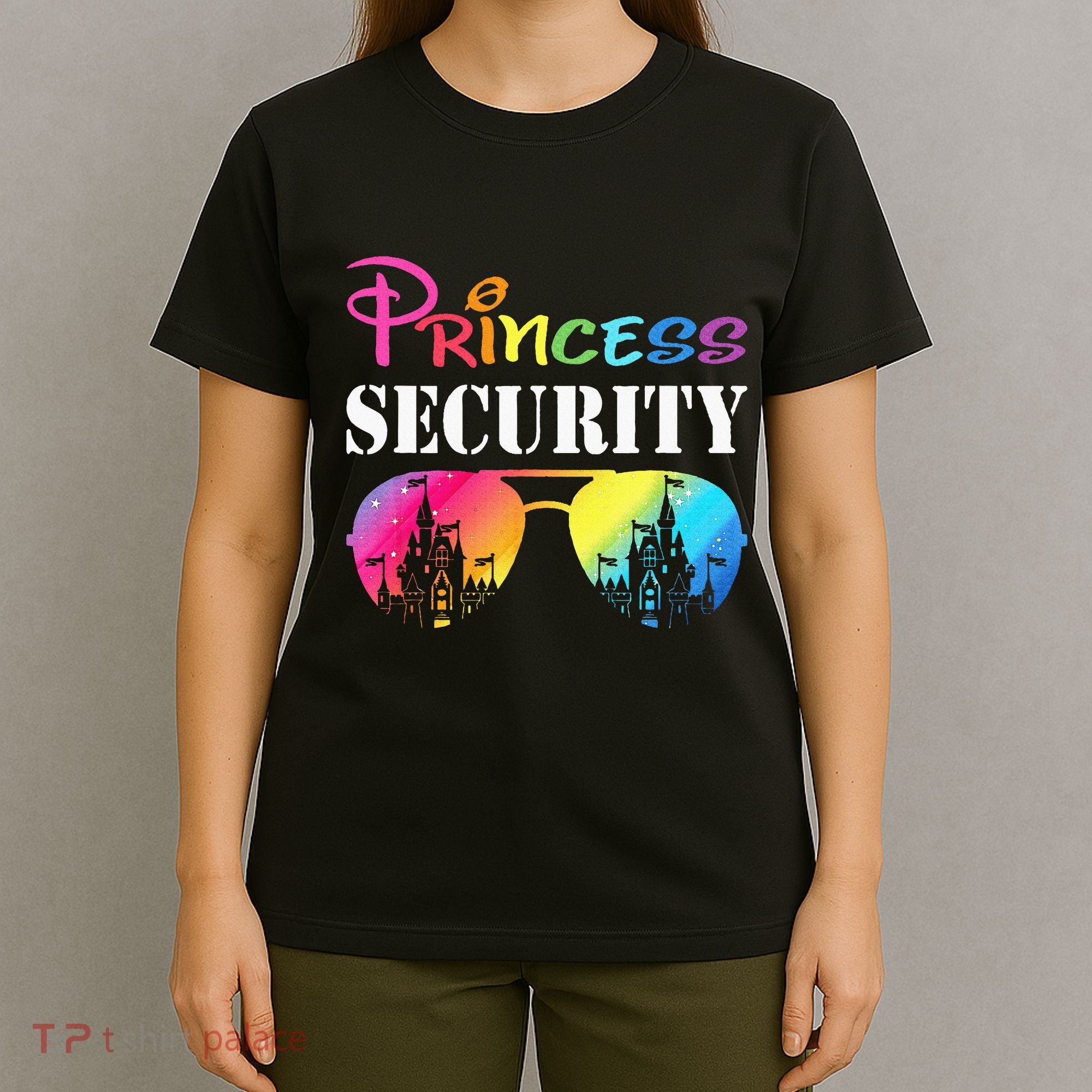 Princess Security Family Mom Dad Birthday T-Shirt