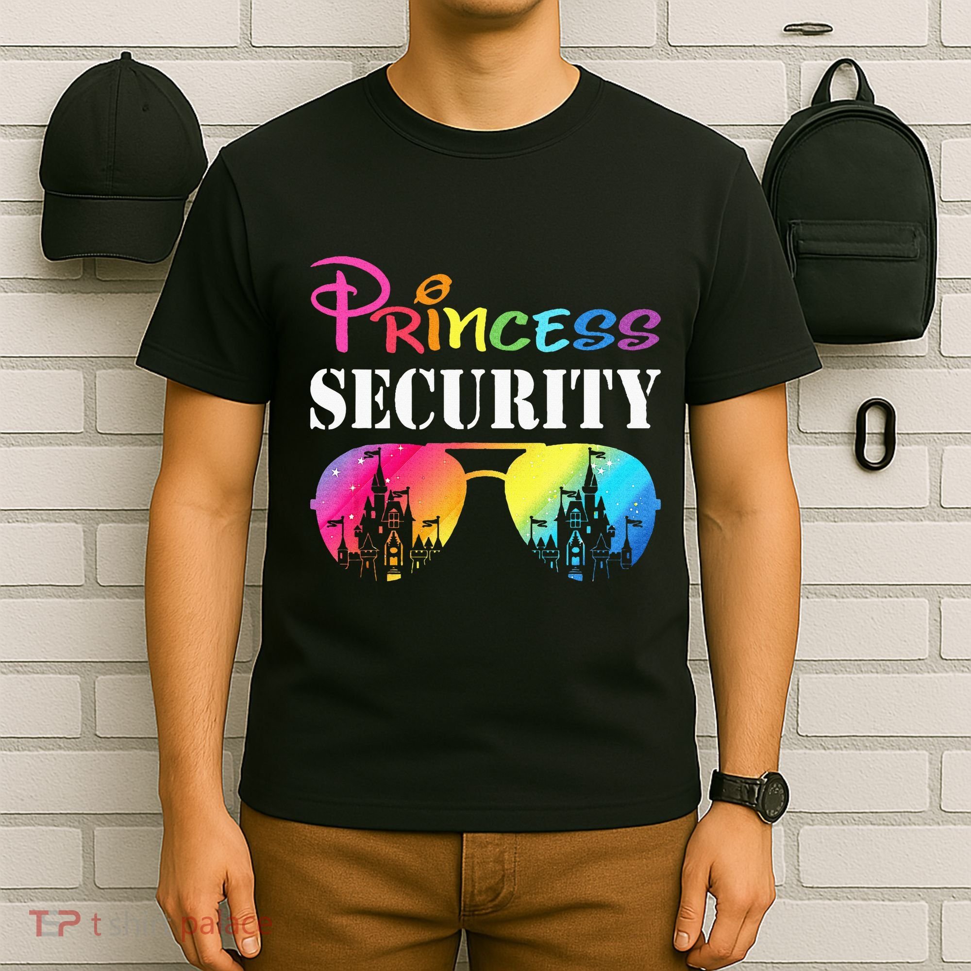 Princess Security Family Mom Dad Birthday T-Shirt