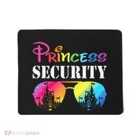 Princess Security Family Mom Dad Birthday Mousepad thumb 0