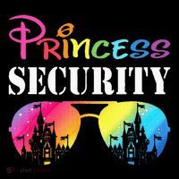 Princess Security Family Mom Dad Birthday Ornament thumb 1