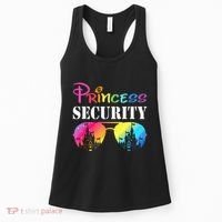 Princess Security Family Mom Dad Birthday Women's Tank Top thumb 0