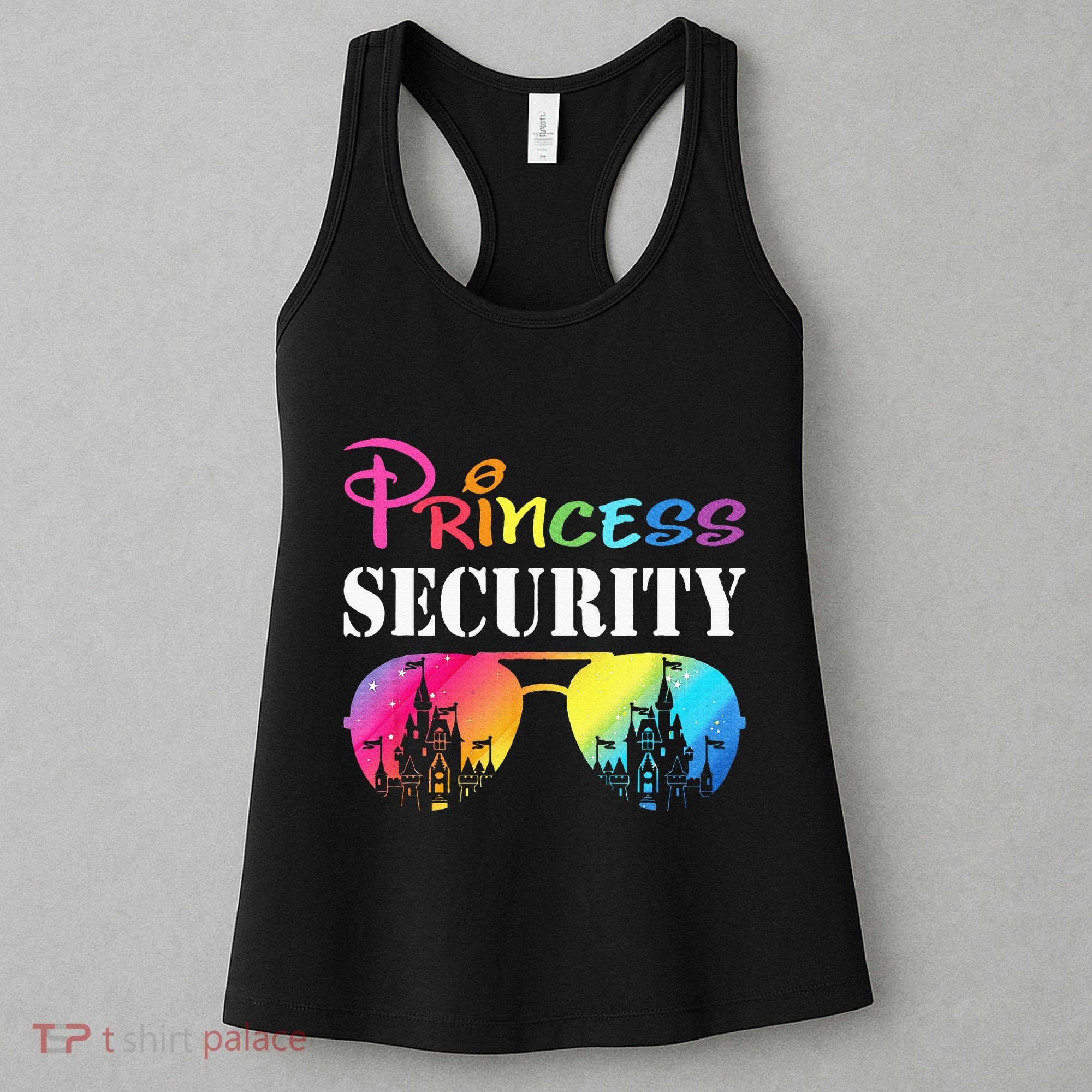 Princess Security Family Mom Dad Birthday Women's Tank Top