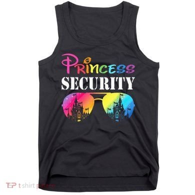 Princess Security Family Mom Dad Birthday Tank Top