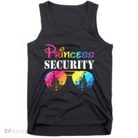 Princess Security Family Mom Dad Birthday Tank Top thumb 0