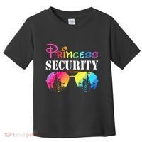Princess Security Family Mom Dad Birthday Toddler T-Shirt thumb 0