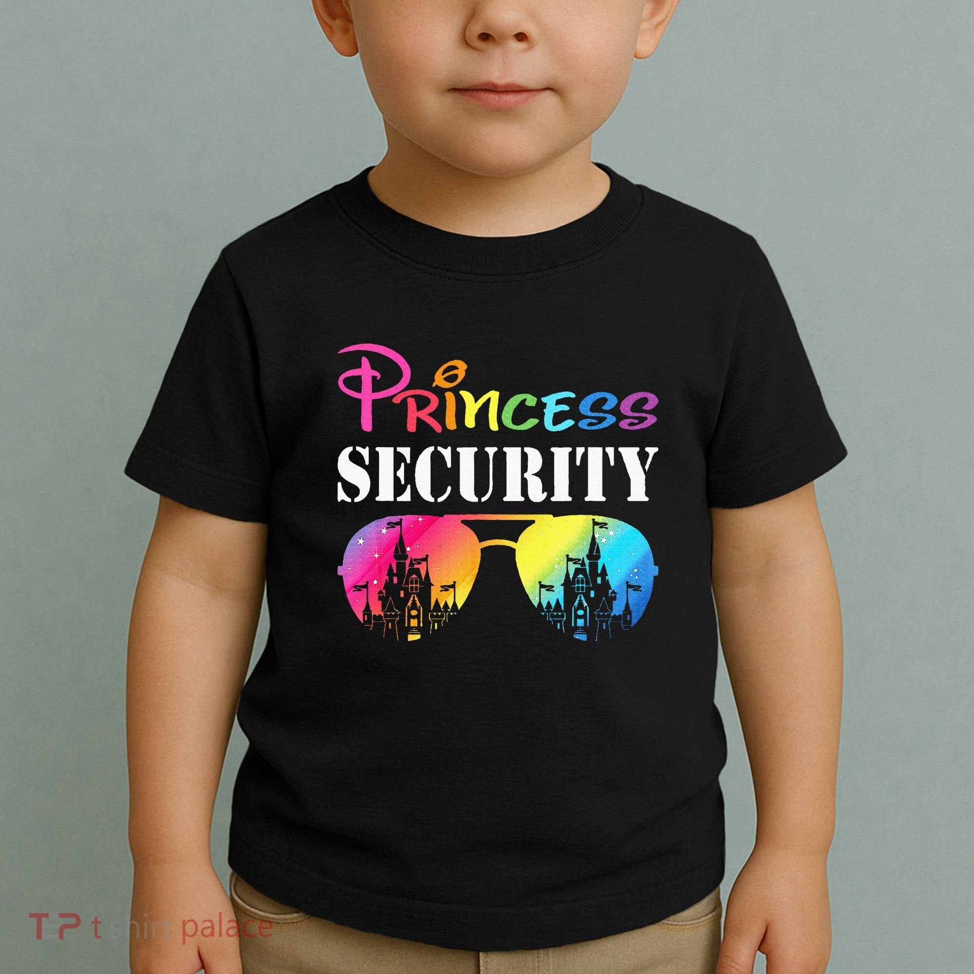 Princess Security Family Mom Dad Birthday Toddler T-Shirt