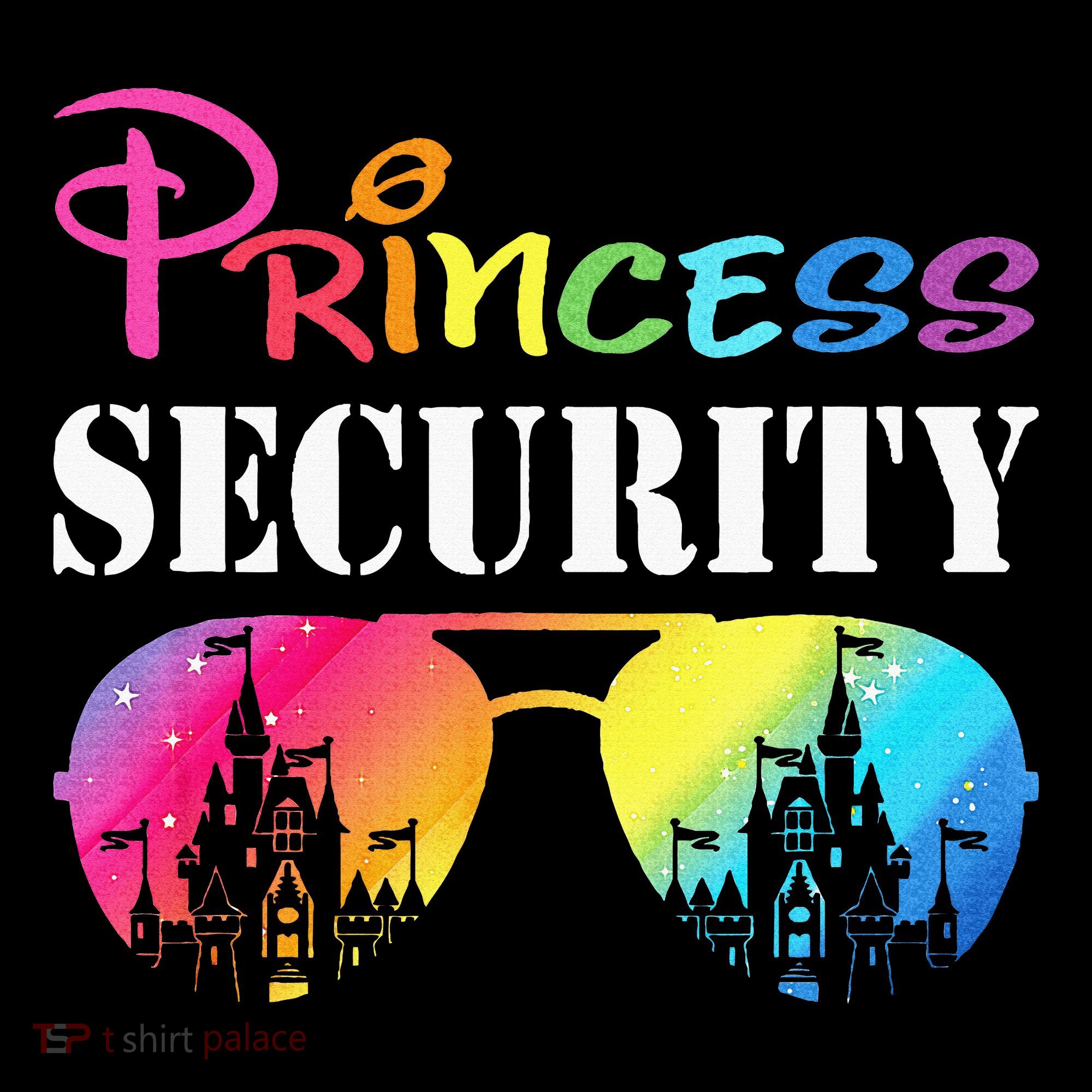 Princess Security Family Mom Dad Birthday Toddler T-Shirt