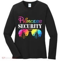 Princess Security Family Mom Dad Birthday Women's Long Sleeve Shirt thumb 0