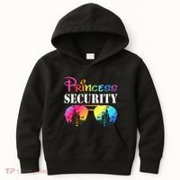 Princess Security Family Mom Dad Birthday Kids Hoodie thumb 0