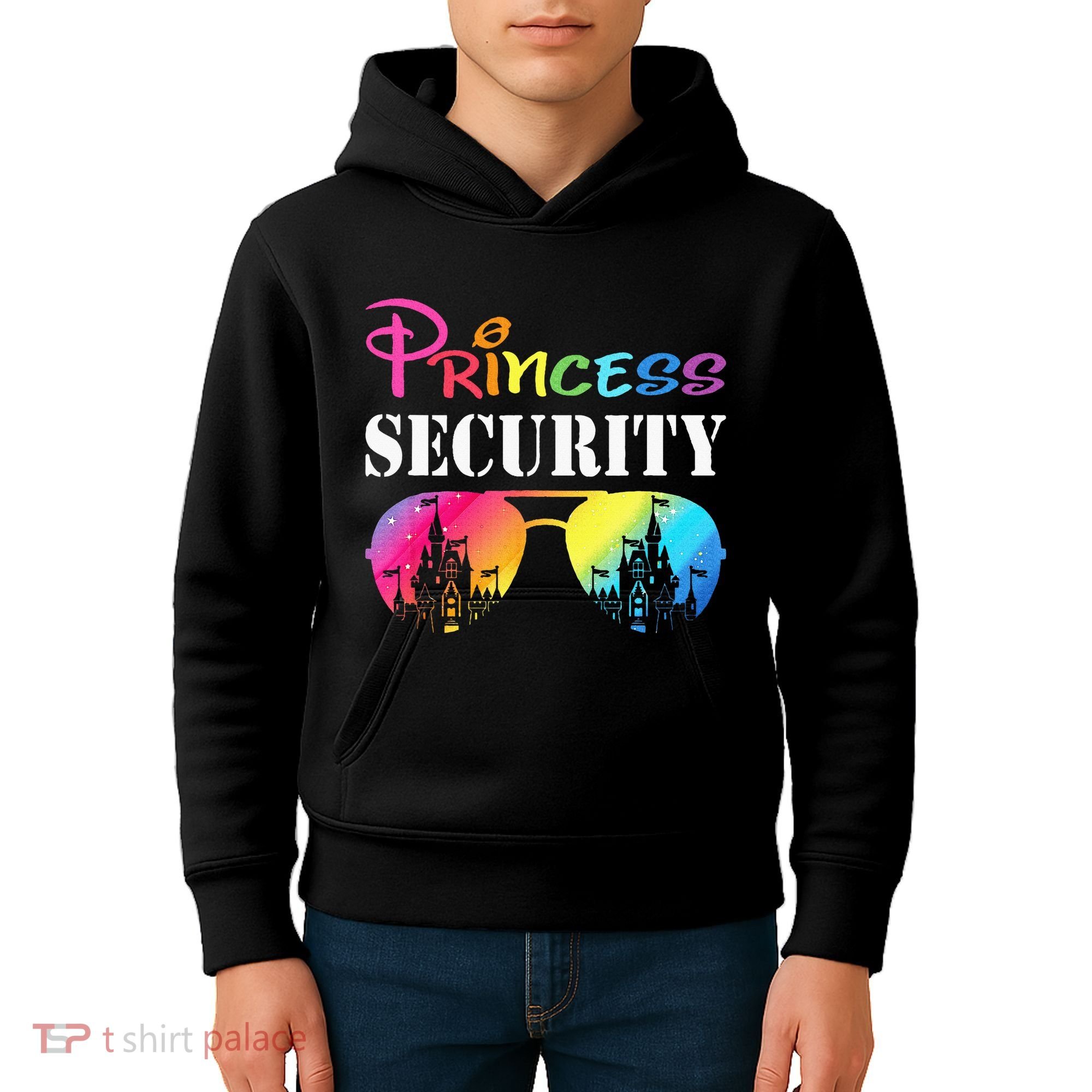 Princess Security Family Mom Dad Birthday Kids Hoodie