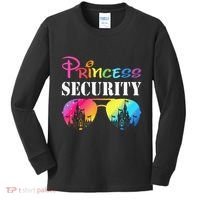 Princess Security Family Mom Dad Birthday Kids Long Sleeve Shirt thumb 0