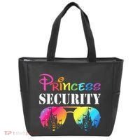 Princess Security Family Mom Dad Birthday Tote Bag thumb 0