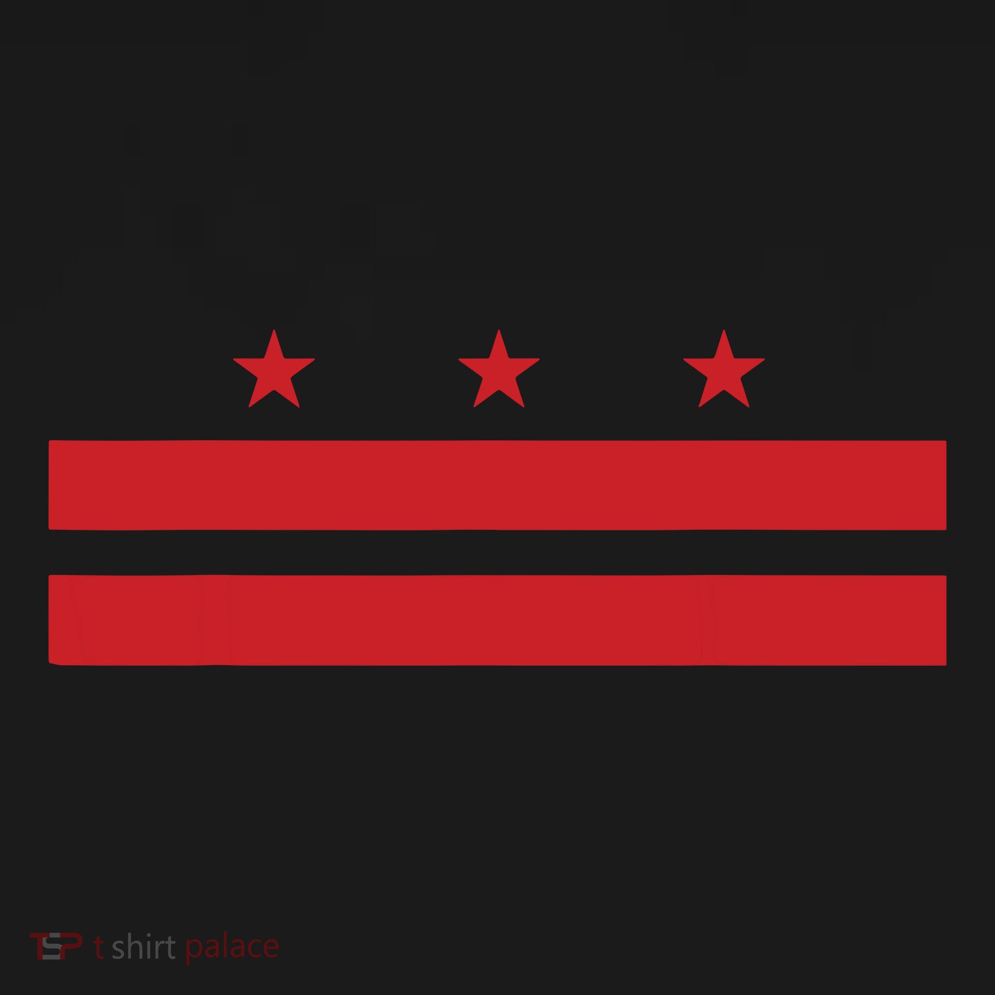 Patriotic State Flag Of Washington Dc Ornament