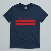 Patriotic State Flag Of Washington Dc T-Shirt thumb 5