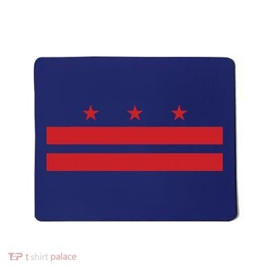 Patriotic State Flag Of Washington Dc Mousepad