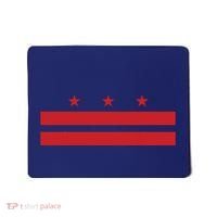Patriotic State Flag Of Washington Dc Mousepad thumb 0