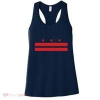 Patriotic State Flag Of Washington Dc Women's Tank Top thumb 0