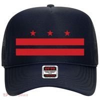Patriotic State Flag Of Washington Dc Hat thumb 0