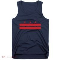 Patriotic State Flag Of Washington Dc Tank Top thumb 0