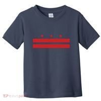 Patriotic State Flag Of Washington Dc Toddler T-Shirt thumb 0